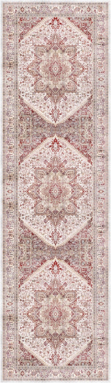 Nourison Vintage Home VNH01 Ivory Red Bohemian Indoor Rug