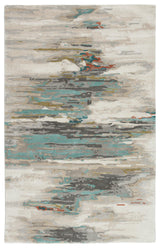 Jaipur Living Ryenn Handmade Abstract Gray/ Blue Area Rug - Modern Rug Importers