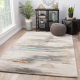 Jaipur Living Ryenn Handmade Abstract Gray/ Blue Area Rug - Modern Rug Importers