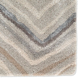 Jaipur Living Sadie Handmade Chevron Orange/ Gray Area Rug - Modern Rug Importers