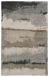 Jaipur Living Juna Handmade Abstract Black/ Taupe Area Rug - Modern Rug Importers