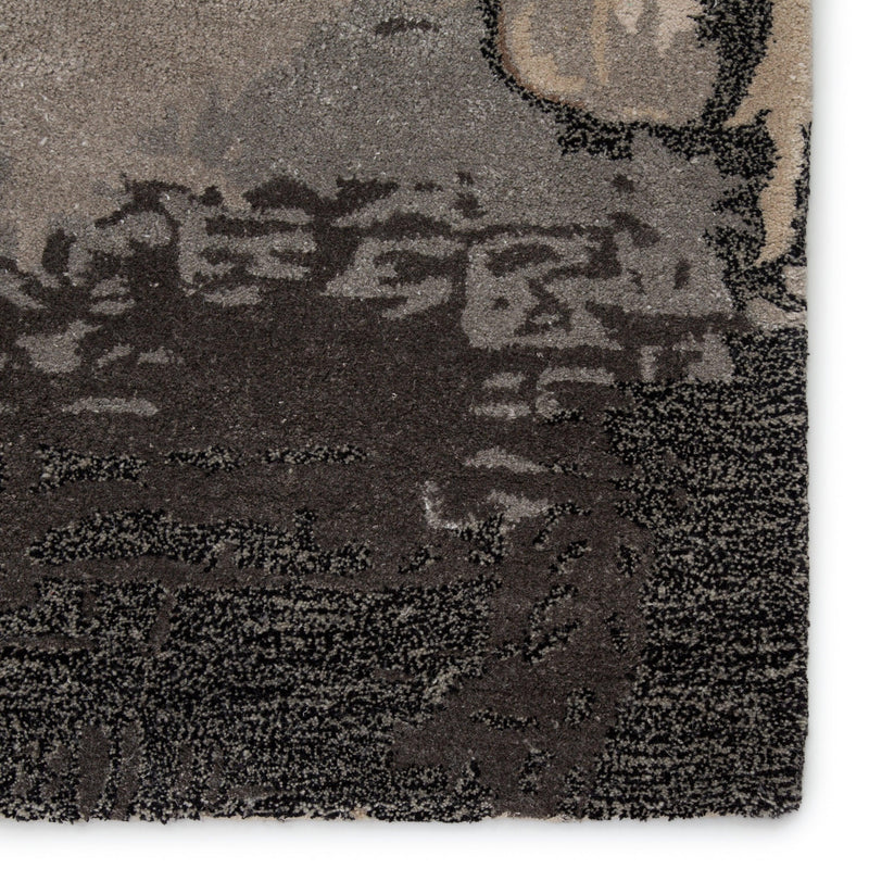 Jaipur Living Juna Handmade Abstract Black/ Taupe Area Rug - Modern Rug Importers