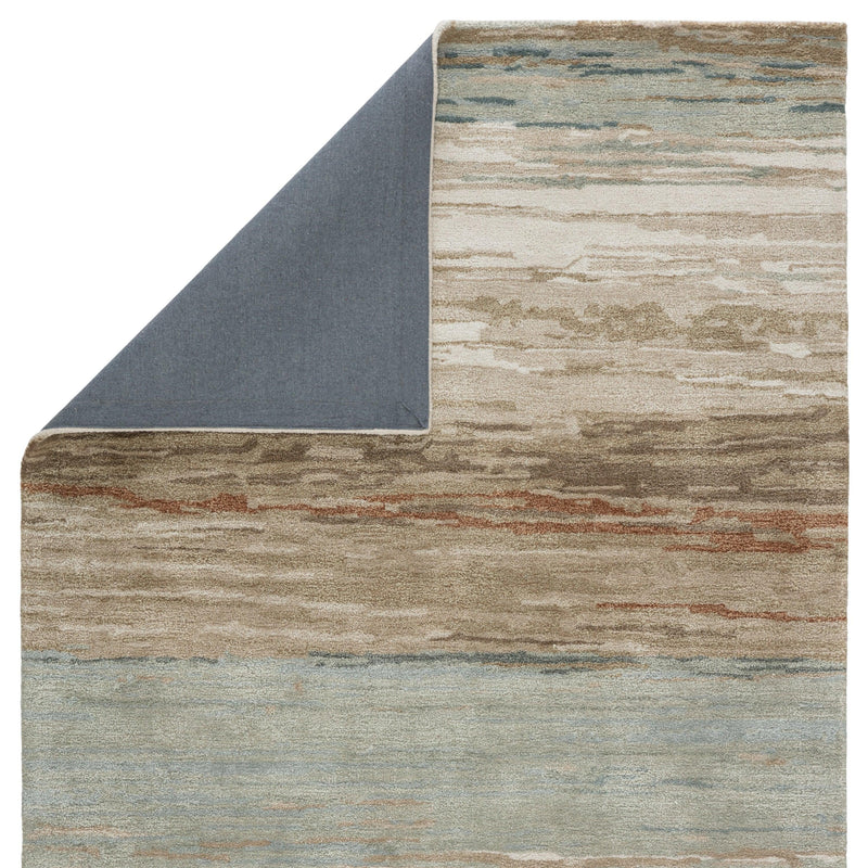 Jaipur Living Mondrian Handmade Abstract Tan/ Light Gray Area Rug - Modern Rug Importers