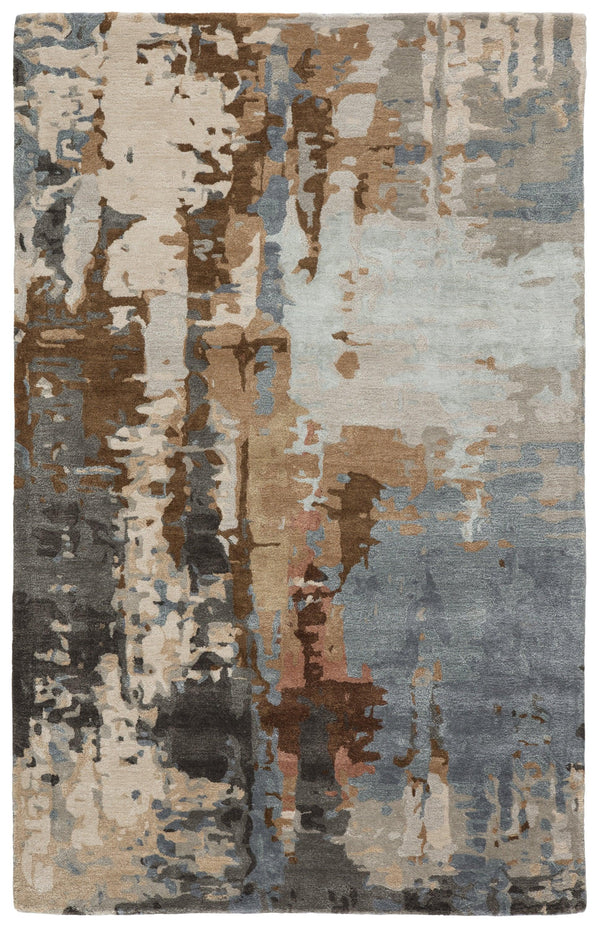 Jaipur Living Matcha Handmade Abstract Tan/ Gray Area Rug - Modern Rug Importers