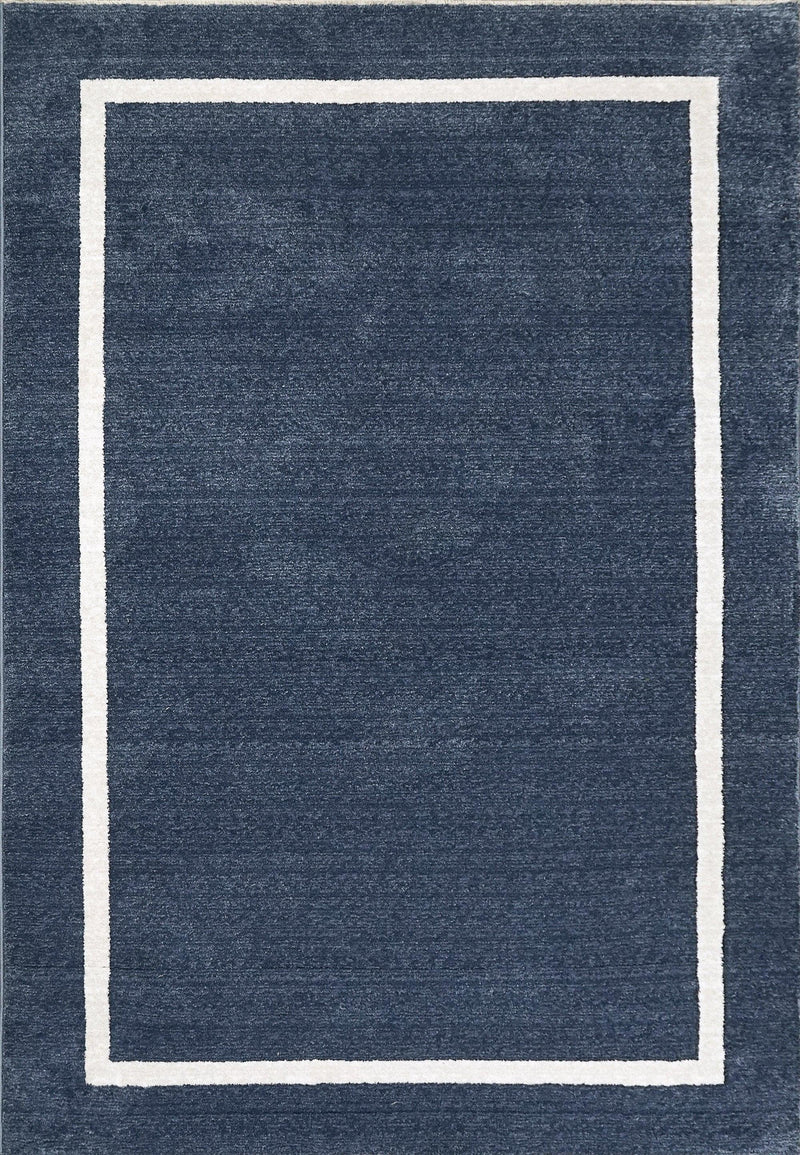 HERA 3301-501 BLUE/IVORY - Modern Rug Importers