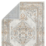 Vibe by Jaipur Living Lisette Medallion Gray/ Gold Area Rug - Modern Rug Importers