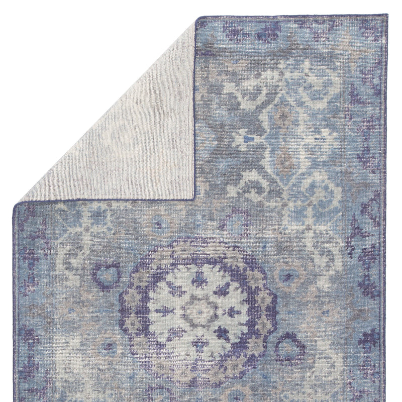 Jaipur Living Modify Hand-Knotted Medallion Blue/ Gray Area Rug - Modern Rug Importers