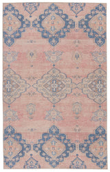 Vibe by Jaipur Living Adalee Medallion Pink/ Blue Area Rug - Modern Rug Importers