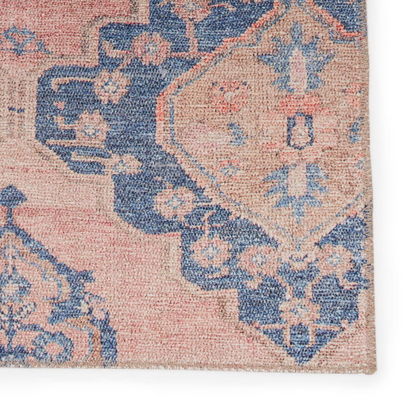 Vibe by Jaipur Living Adalee Medallion Pink/ Blue Area Rug - Modern Rug Importers