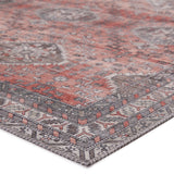 Vibe by Jaipur Living Novah Oriental Red/ Gray Area Rug - Modern Rug Importers