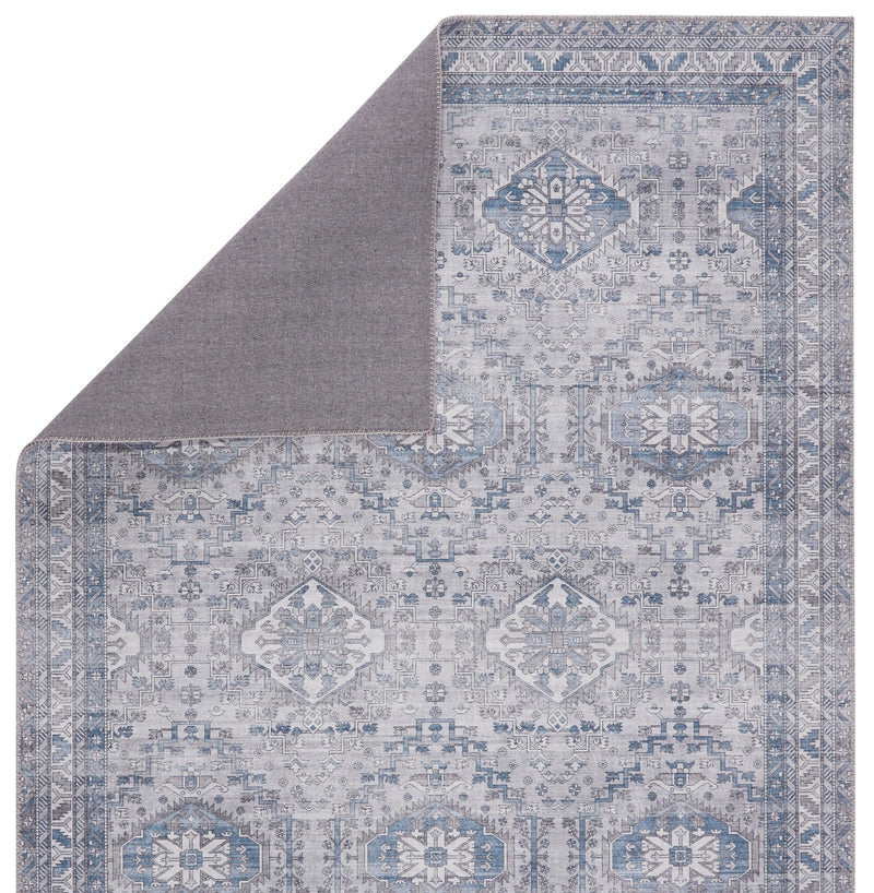 Vibe by Jaipur Living Novah Oriental Blue/ Gray Area Rug - Modern Rug Importers