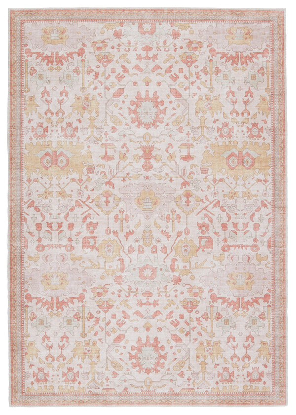 Vibe by Jaipur Living Rue Oriental Orange/ Cream Area Rug - Modern Rug Importers