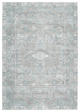 Nikki Chu by Jaipur Living Issa Medallion Light Blue/ Light Gray Area Rug - Modern Rug Importers