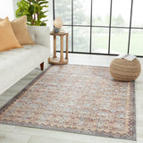 Nikki Chu by Jaipur Living Dalia Trellis Tan/ Light Gray Area Rug - Modern Rug Importers