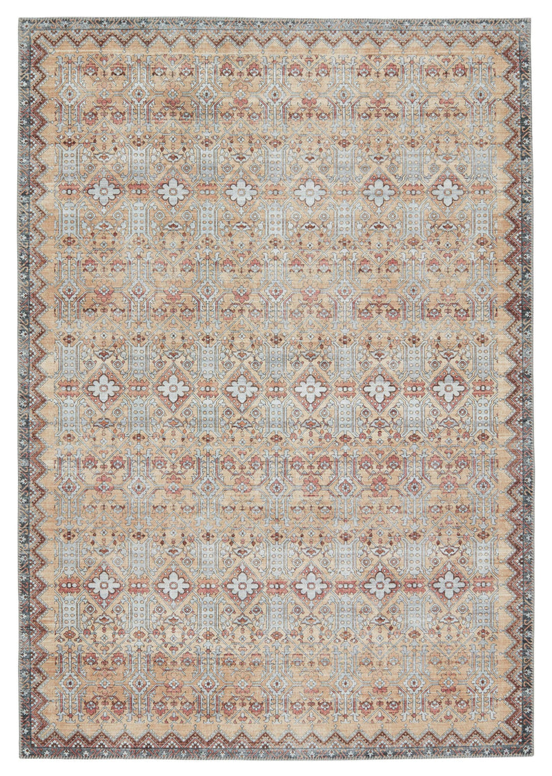 Nikki Chu by Jaipur Living Dalia Trellis Tan/ Light Gray Area Rug - Modern Rug Importers