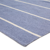 Jaipur Living Corbina Indoor/ Outdoor Striped Blue/ Ivory Area Rug - Modern Rug Importers