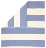 Jaipur Living Remora Indoor/ Outdoor Striped Blue/ Ivory Area Rug - Modern Rug Importers