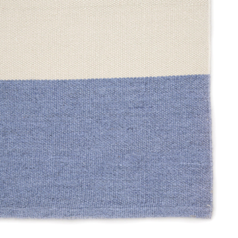 Jaipur Living Remora Indoor/ Outdoor Striped Blue/ Ivory Area Rug - Modern Rug Importers