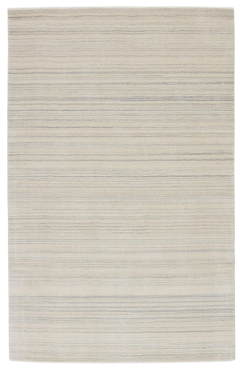 Jaipur Living Oplyse Handmade Striped White/ Gray Area Rug - Modern Rug Importers