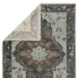 Jaipur Living Savona Hand-Knotted Medallion Green/ Dark Gray Area Rug - Modern Rug Importers