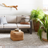 Jaipur Living Meira Indoor/ Outdoor Trellis Gray/ White Area Rug - Modern Rug Importers