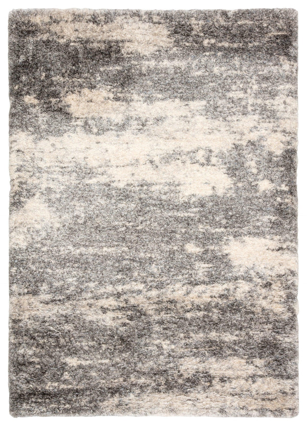 Jaipur Living Elodie Abstract Gray/ Ivory Area Rug - Modern Rug Importers