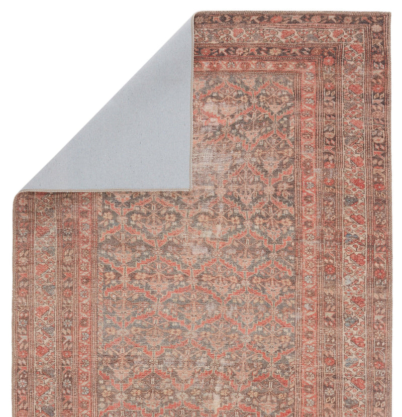 Vibe by Jaipur Living Estienne Trellis Rust/ Brown Area Rug - Modern Rug Importers