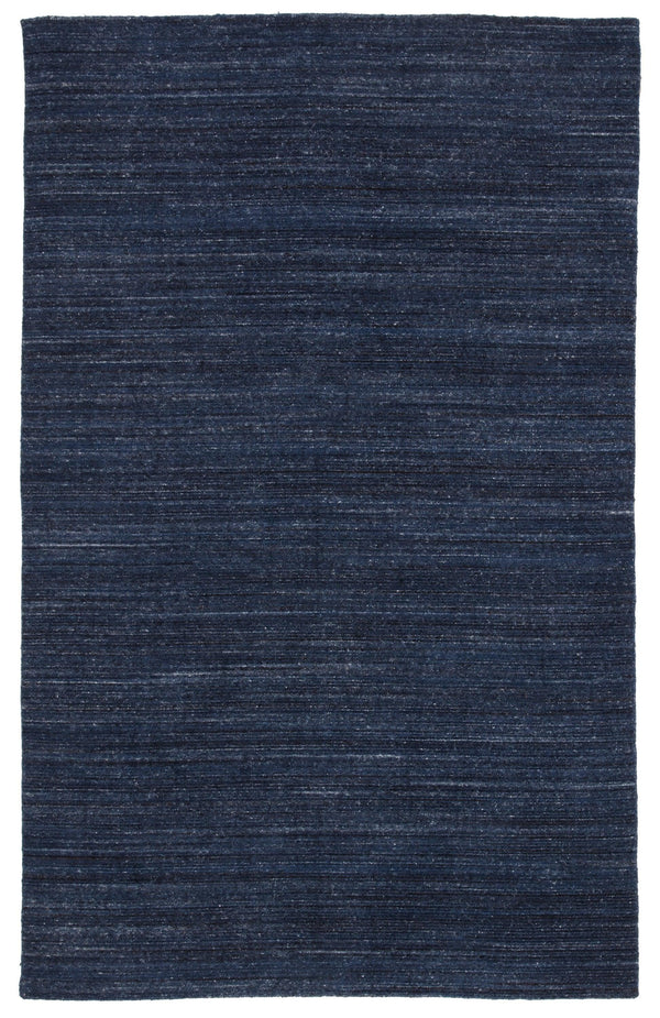 Jaipur Living Vassa Handmade Solid Dark Blue Area Rug - Modern Rug Importers