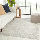 Vibe by Jaipur Living Pierre Trellis Gray/ Gold Area Rug - Modern Rug Importers