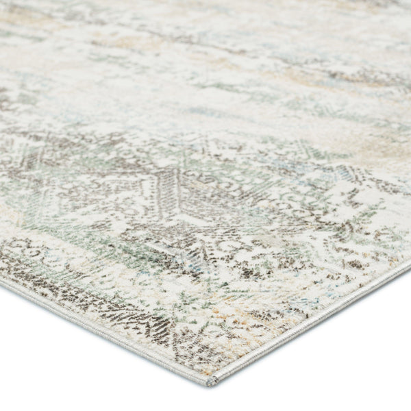 Vibe by Jaipur Living Chantel Trellis Gray/ Green Area Rug - Modern Rug Importers