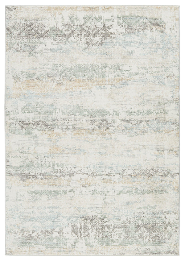 Vibe by Jaipur Living Chantel Trellis Gray/ Green Area Rug - Modern Rug Importers