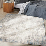 Calvin Klein CK022 Infinity IFN01 Blue Multicolor Modern & Contemporary Indoor Rug