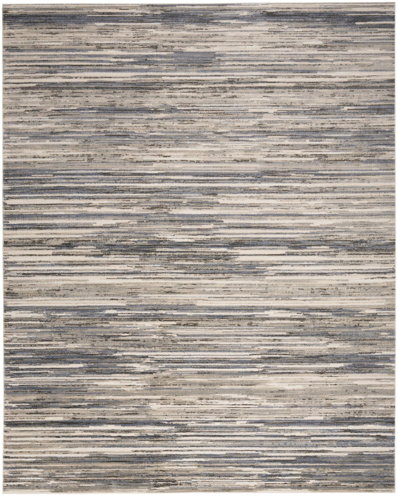 Nourison Serenity Home SRH03 Ivory Grey Blue Modern Indoor Rug