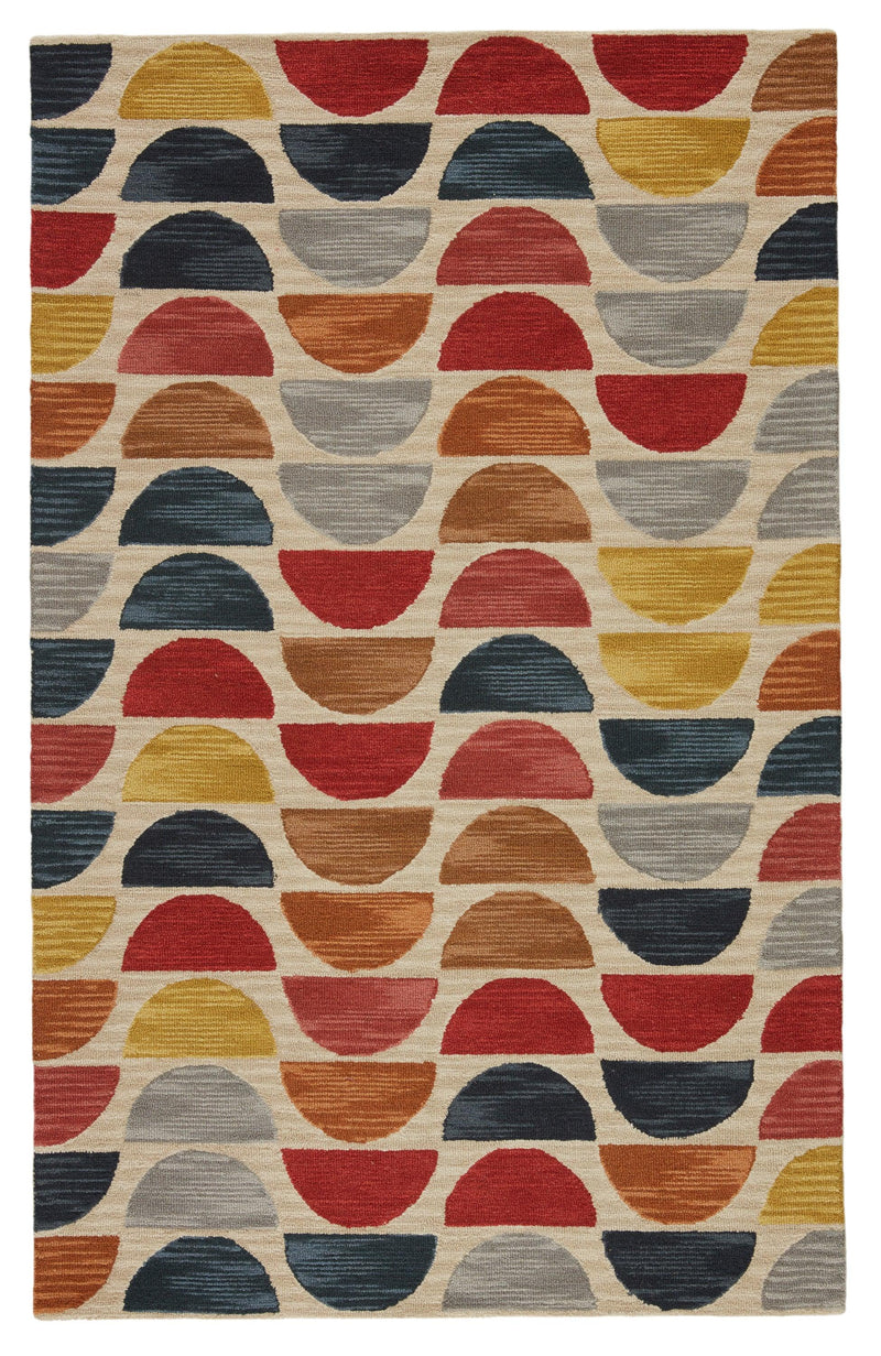 AMA03 Amado - Vibe by Jaipur Living Carson Handmade Geometric Area Rug - Modern Rug Importers