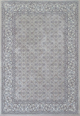 ANCIENT GARDEN 57011-9666 SOFT GREY/CREAM - Modern Rug Importers