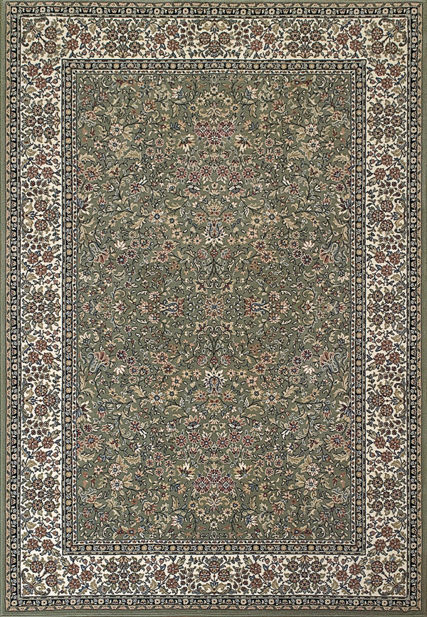 ANCIENT GARDEN 57078-4444 GREEN/IVORY - Modern Rug Importers