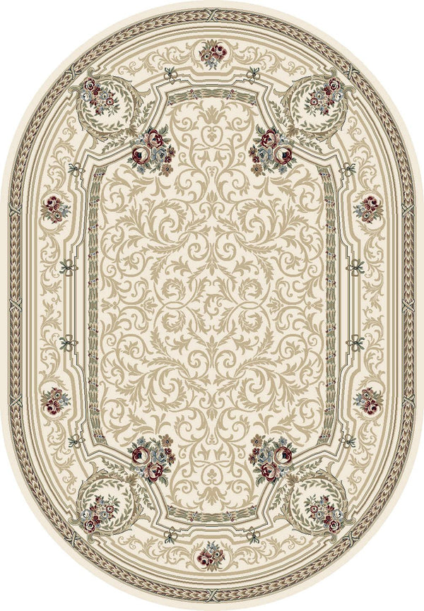 ANCIENT GARDEN 57091-6464 IVORY - Modern Rug Importers