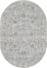 ANCIENT GARDEN 57126-9696 SILVER/GREY - Modern Rug Importers