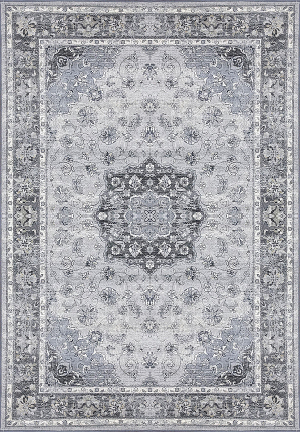 ANCIENT GARDEN 57559-9656 SILVER/GREY - Modern Rug Importers