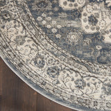 Nourison Quarry QUA07 Grey Ivory Vintage Indoor Rug