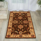 Nourison Living Treasures LI04 Brown Persian Indoor Rug