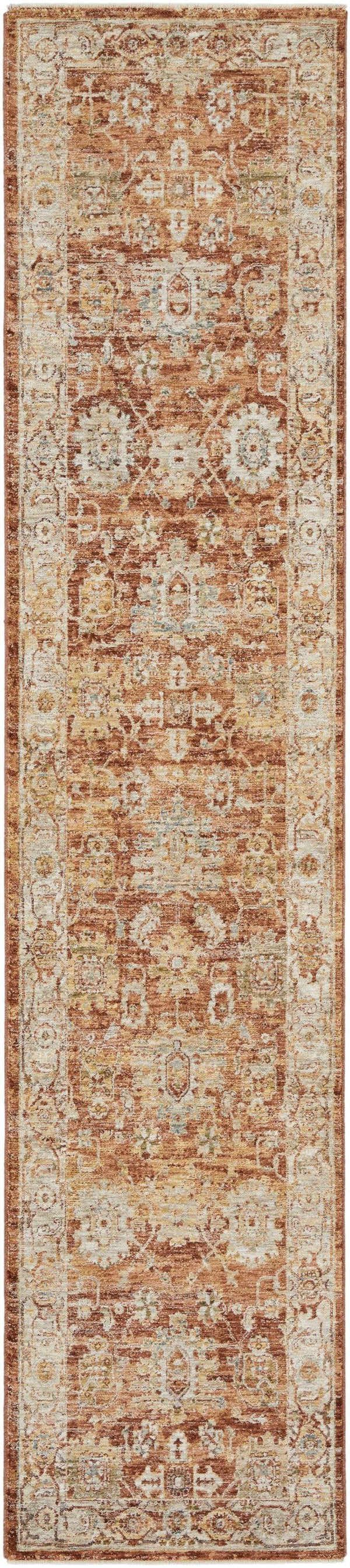 Nourison Sahar SHR02 Rust Persian Indoor Rug