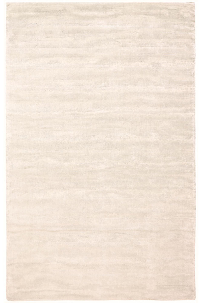 Batisse Luxe Viscose Handwoven Rug, Bright White, 9ft - 6in x 13ft - 6in Area Rug - Modern Rug Importers