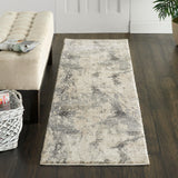 Nourison Fusion FSS16 Cream Grey Modern Indoor Rug