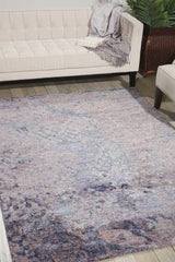 Nourison Gemstone GEM05 Sapphire Modern Indoor Rug