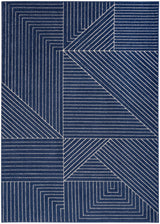 Calvin Klein Ck023 Balance BLN01 Navy/Ivory Modern & Contemporary Indoor Rug