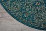 Nourison 2020 NR202 Teal Persian Indoor Rug