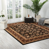 Nourison 2000-2017 Black Persian Indoor Rug