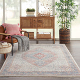 Nourison Homestead HMS03 Blue/Grey Farmhouse & Country Indoor Rug