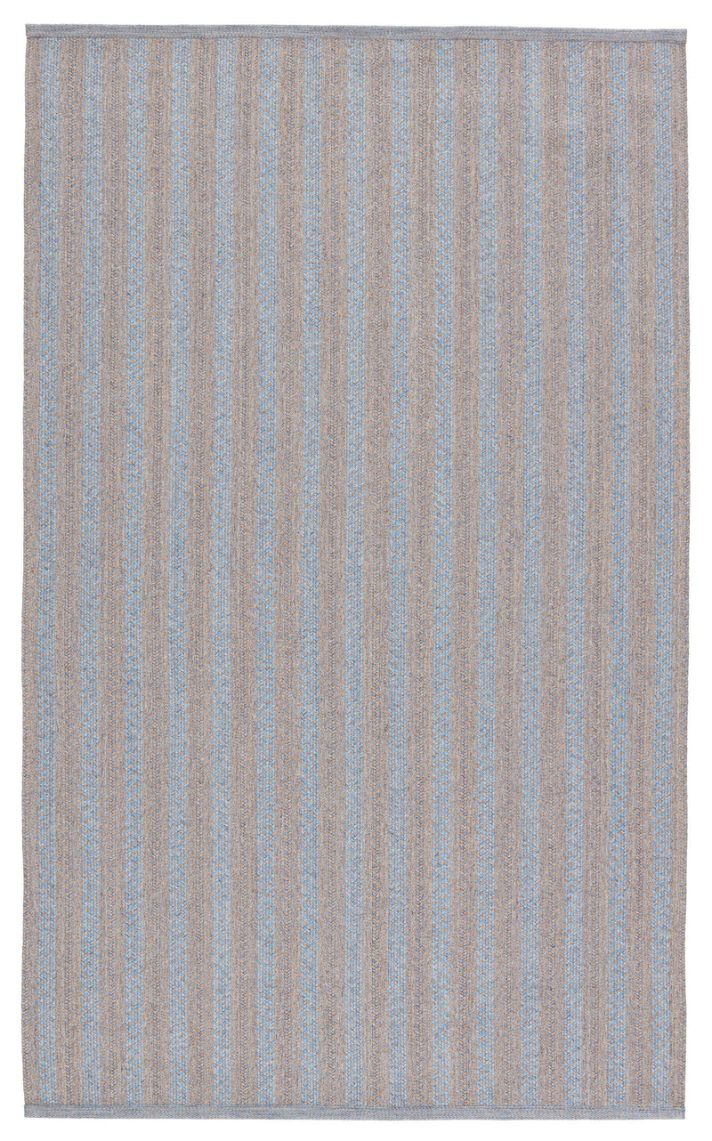 BRO03 Brontide - Jaipur Living Topsail Indoor/ Outdoor Striped Area Rug - Modern Rug Importers